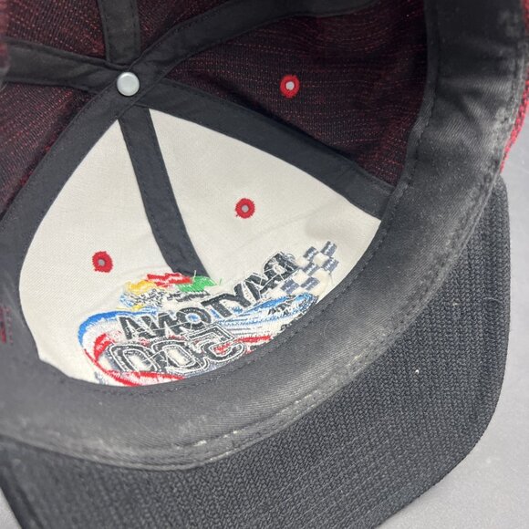 Vintage DAYTONA 500 1998 40th Annual Nascar Black Snapback Hat Cap Rare Texture - Picture 8 of 13
